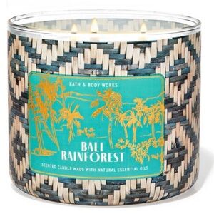 Bath & Body Works Bali Rainforest Orange & White Pineapple 3 Wick Candle